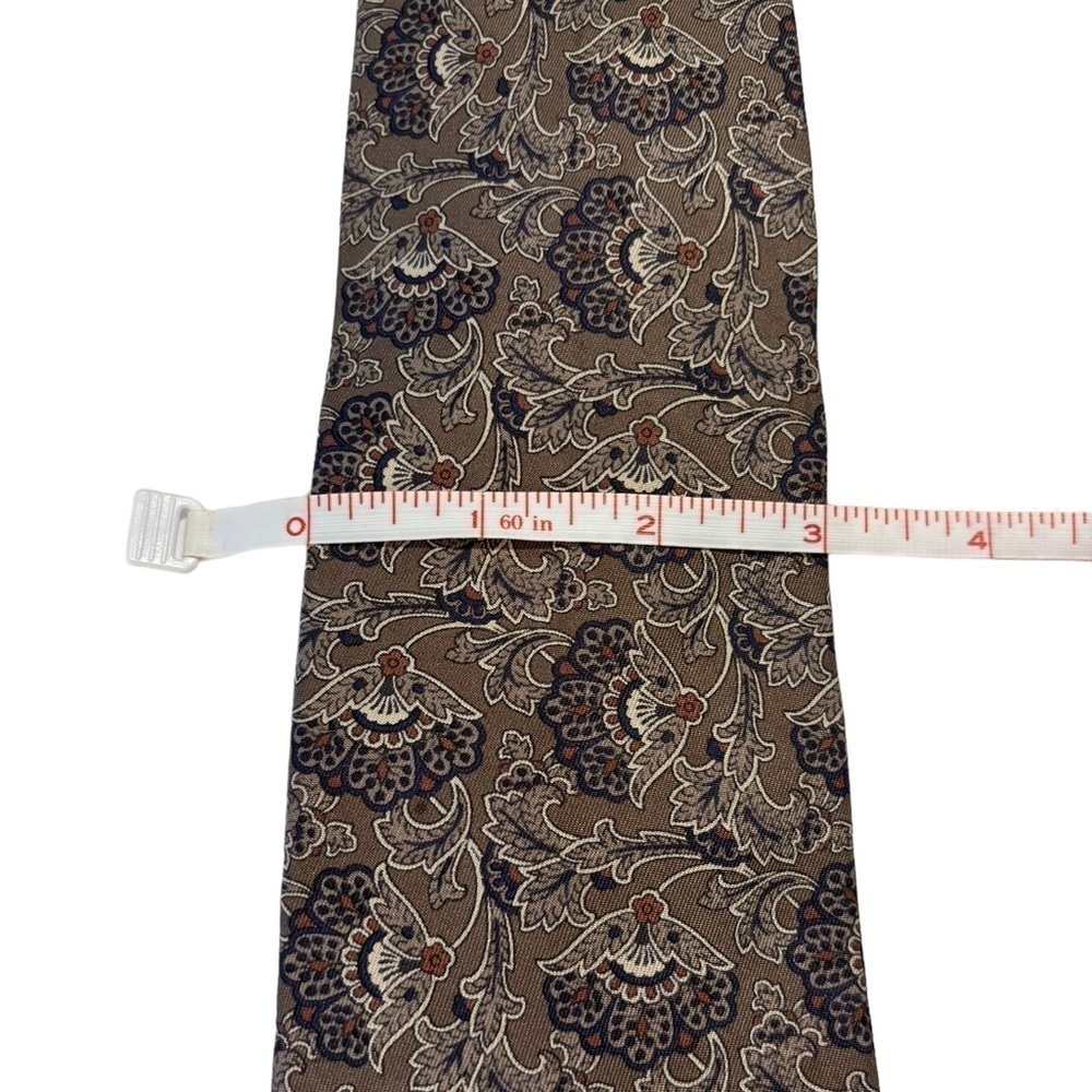 Vintage Claiborne art deco 100% made in Italy tie - Picture 5 of 6